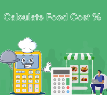 Calculate food cost percentage