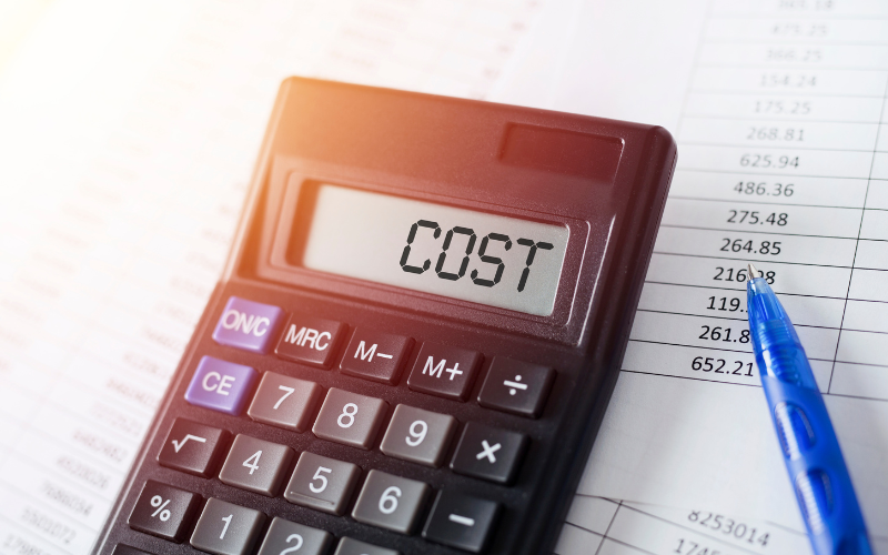 Calculate food cost percentage